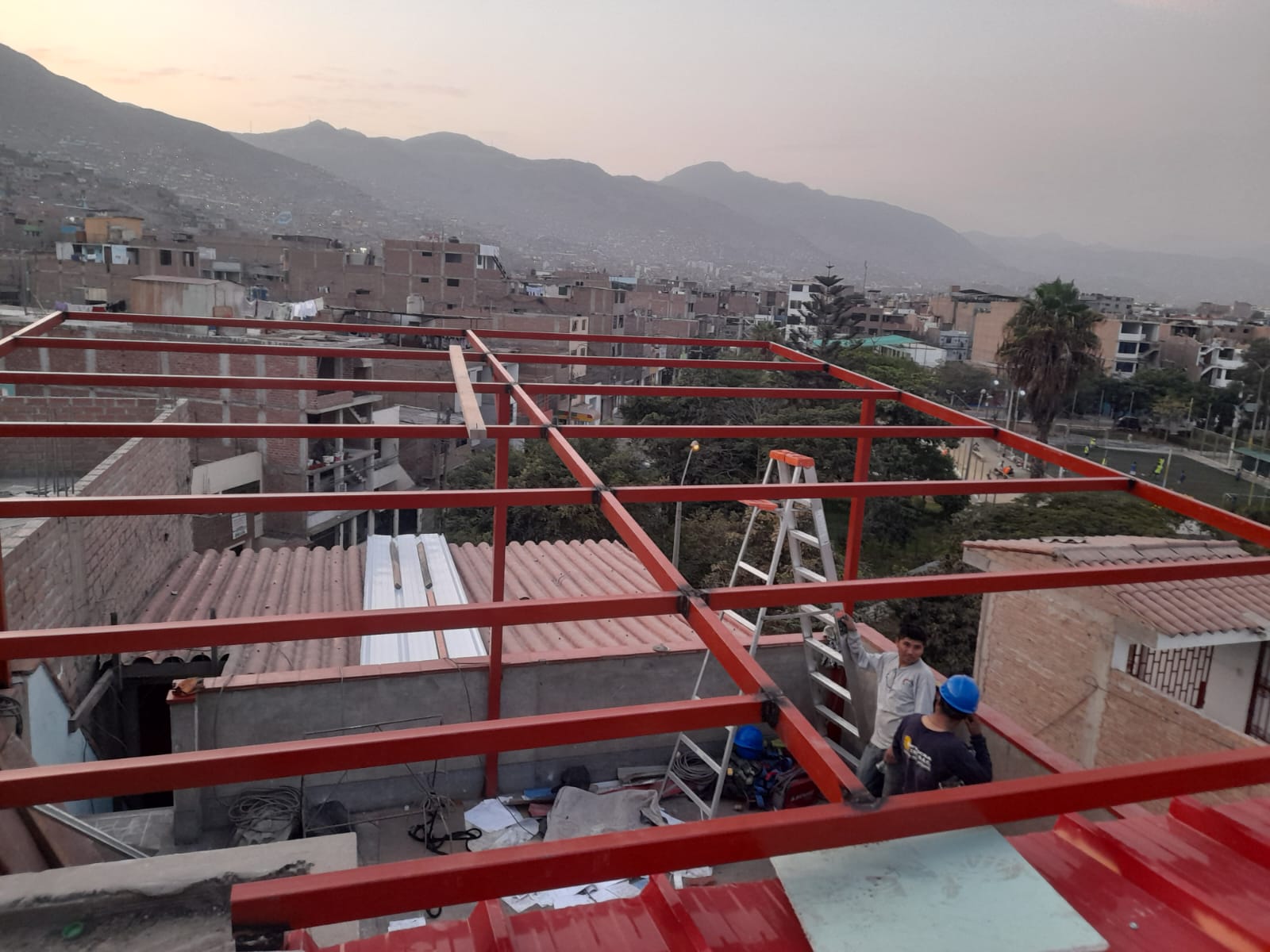 Estructura de techo